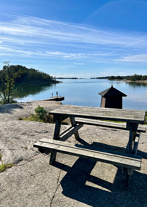 Lähteelän ulkoilualue Kirkkonummella.