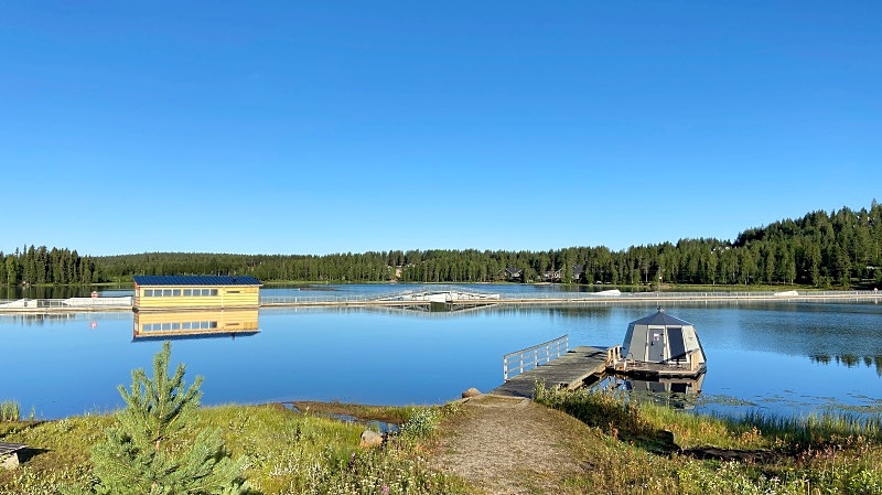 Lake Igloo Ukkohallassa