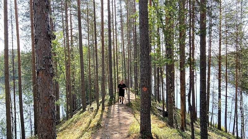 Kuikankierroksella Petkeljärven kansallispuistossa