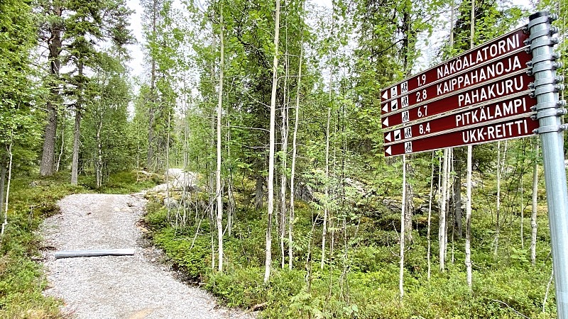 Taivaan tavoittelijan taipaleen opastekyltit